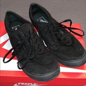 Black Vans